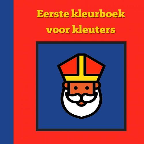 Eerste Kleurboek Voor Kleuters Sinterklaas Mieke Stevens Boek