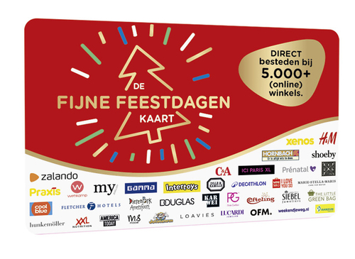 De Cadeaukaart Fijne Feestdagen Digitale Cadeaukaart