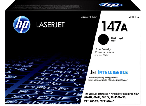 Tonercartridge HP 147A W1470A Zwart