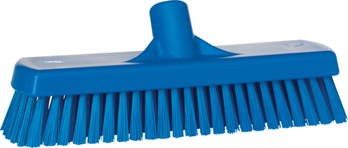 Vloerschrobber Vikan Harde Vezel 305MM Blauw