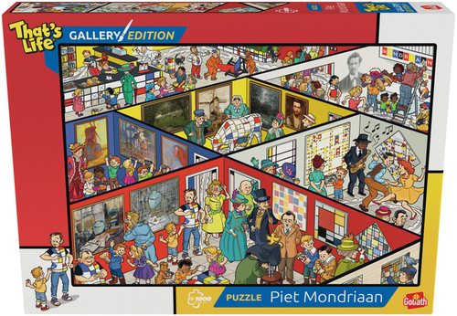 That's Life Gallery Edition: Piet Mondriaan 1000st