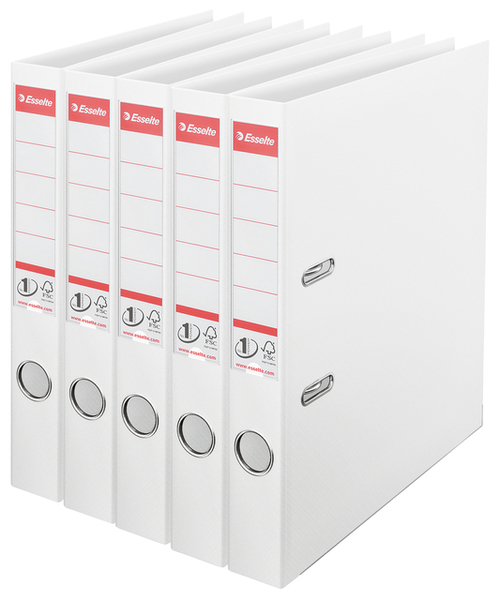 Ordner Esselte No 1 Power PP 50MM Wit 5 Stuks