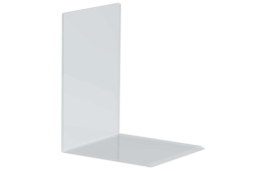 Boekensteun Maul Acryl 16X15X21CM Set 2 Glashelder
