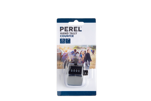 Personenteller Perel Met Cijfers 0 Tot 9999 Zilver