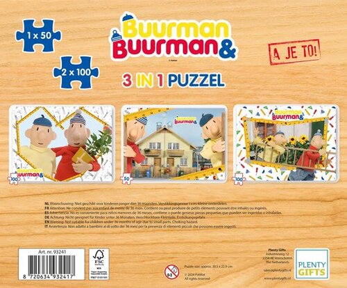 Puzzel Buurman En Buurman 3 In 1