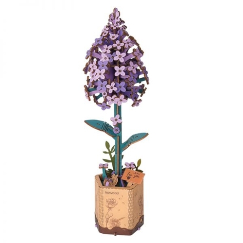 Robotime Lilac. Houten Miniatuur Modelbouwpakket