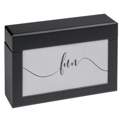 Fotobox Walther Design Fun 10X15CM 100 Foto's Zwart