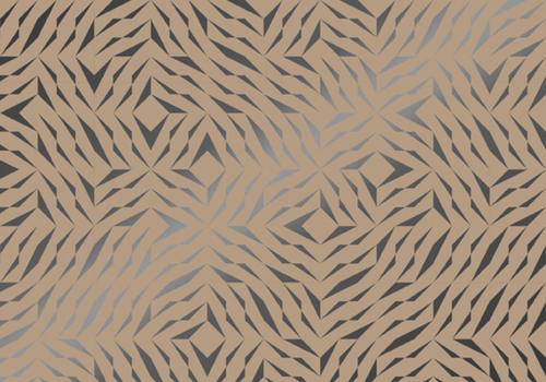 Apparaatrol Ripples Metallic 200MX30CM