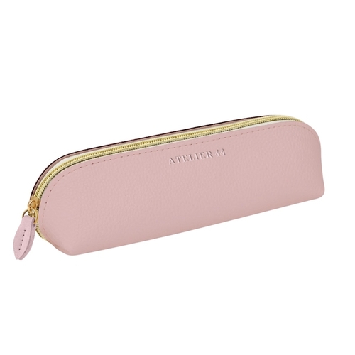 Etui Small Moonshape 6X21CM Uni Pu Roze