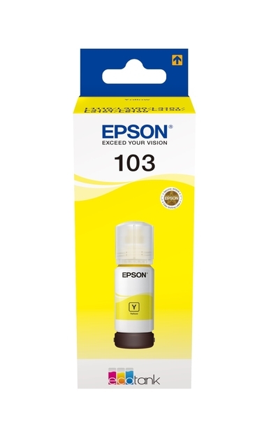 Navulinkt Epson 103 T00S44A Geel