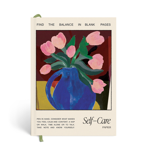 Wellnessdagboek A5 Tulip Vase