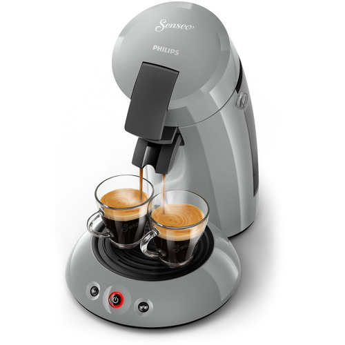 HD6553/70 Philips Senseo Original Koffiepadmachine, Zilver Grijs