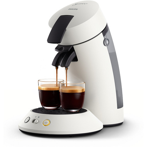Csa210/10 Philips Senseo Original Plus Koffiepadmachine, Sprankelend Wit