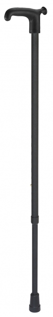 Wandelstok Able2 Soft Recht Handvat Zwart