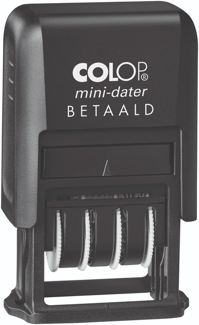 Woord-Datumstempel Colop Printer Mini S 160/L Betaald Zwart