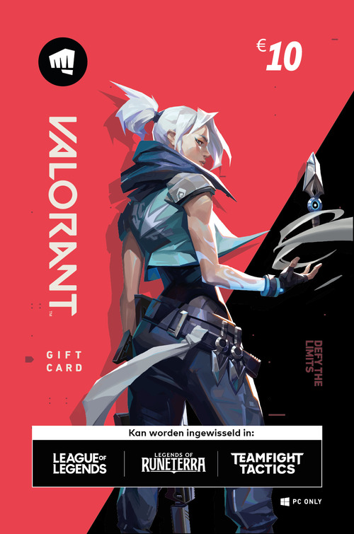 Valorant 10 Euro Digitale Cadeaukaart