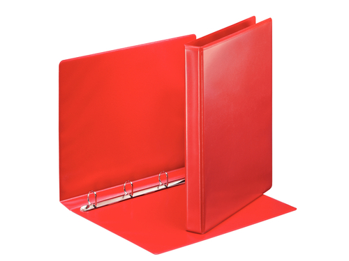 Presentatieringband Esselte Essentials Panorama A4 4-Rings D-Mechaniek 20MM Rood