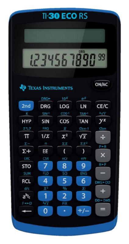 Rekenmachine Texas Instruments TI-30 ECO RS