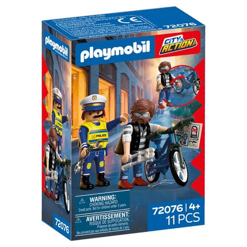 Playmobil 72076 Fietsendiefstal