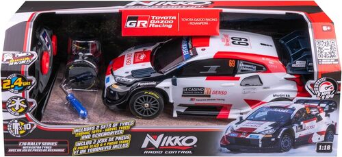 Nikko RC Toyota Gazoo Rallye Racer #69 Rovanperä 1:16