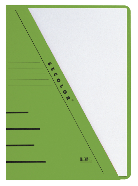 Insteekmap Djois Secolor A4 Recycled 250GR Groen