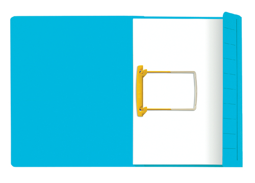 Clipmap Secolor A4 100% Gerecycled Karton 250GR Blauw Verpakt Per 50 Stuks