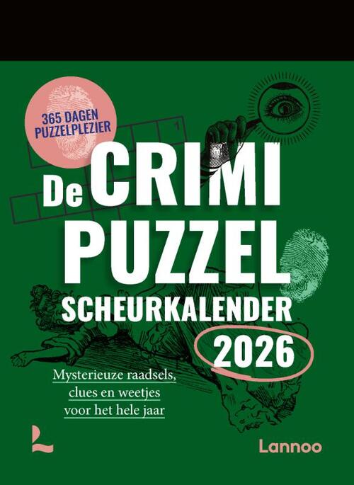 De Crimi Puzzel Scheurkalender 2026