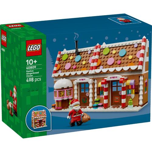 Lego Seasons And Occasions 40809 Feestelijk Winters Peperkoekhuisje