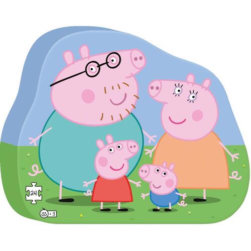 Puzzel Peppa Pig Family (24 Stukjes)