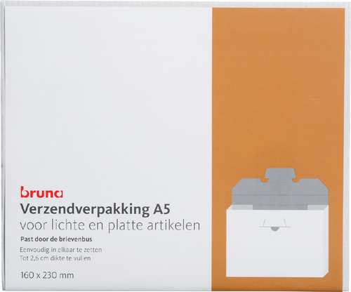Brievenbusbox Bruna 160X230X26MM Wit