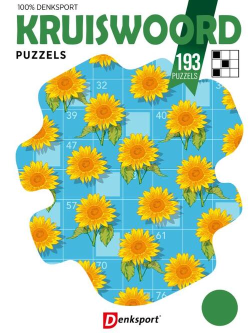 Denksport puzzelboek Kruiswoord puzzels