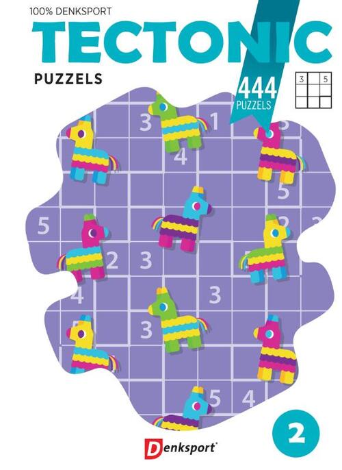 Denksport puzzelboek Tectonic 2