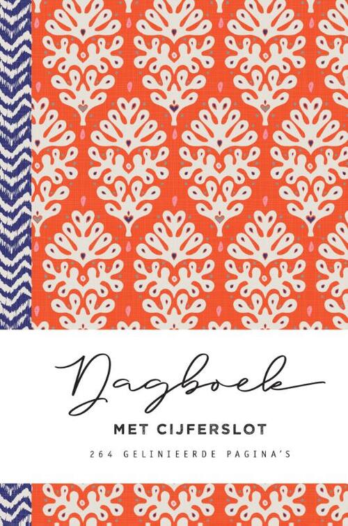 Dagboek met slot voor volwassenen - Leaves