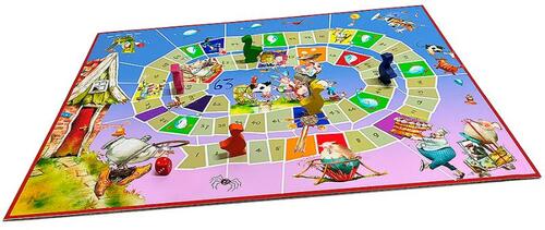 Marius van Dokkum - Ganzenbordspel, opa Jan