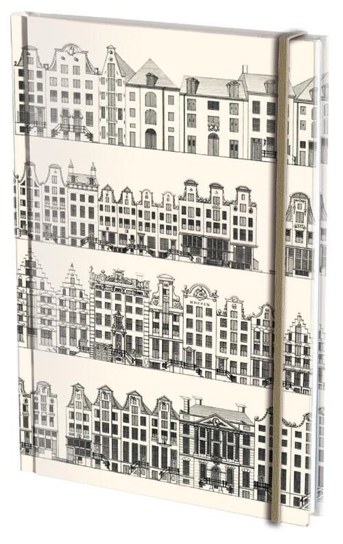 Notitieboek A5, harde kaft: Canal Houses, Caspar Philips Jacobszoon