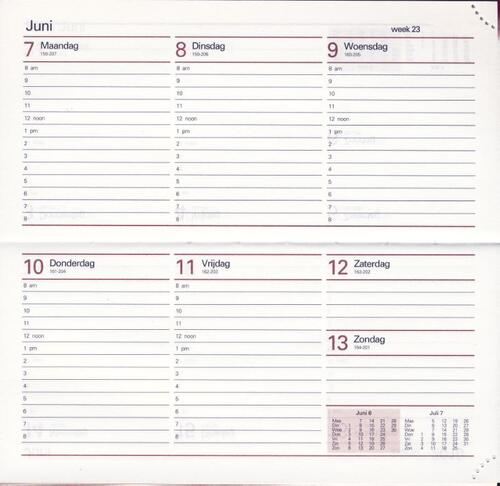 Combi agenda pocket 2025