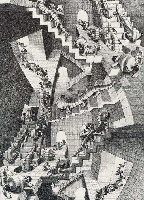 Puzzel 1.000 stHouse of Stairs M.C. Escher