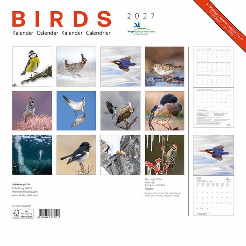 Birds maandkalender 2027, Vogelbescherming
