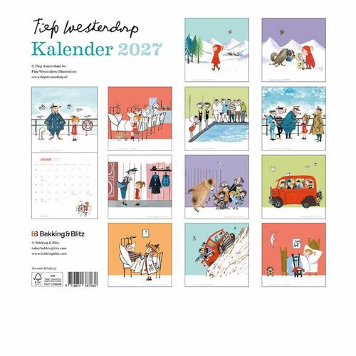 Fiep Westendorp maandkalender 2027