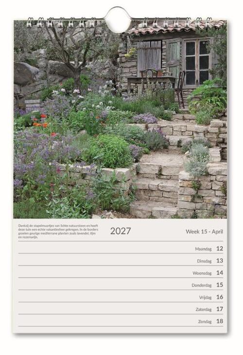 Tuinen, Modeste Herwig weekkalender 2027