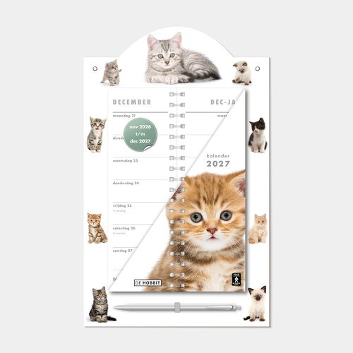 Omslagkalender Luxe Katten 2027