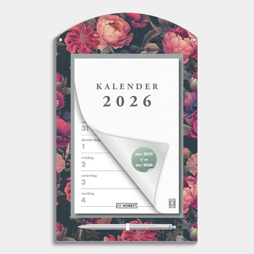 Weekscheurkalender Roos Klassiek 2026