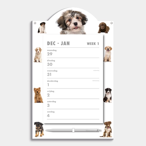 Weekscheurkalender Honden 2026