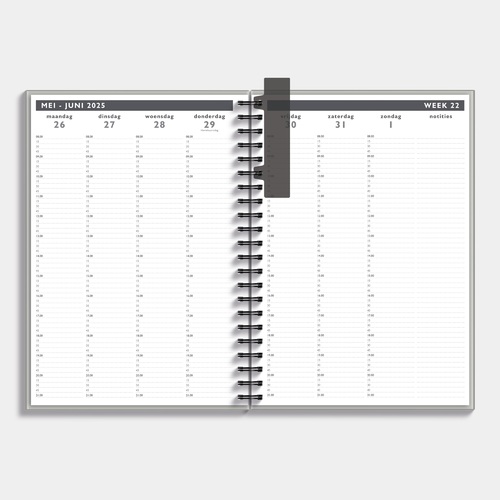 Afsprakenagenda D1 25/26 Washed craft