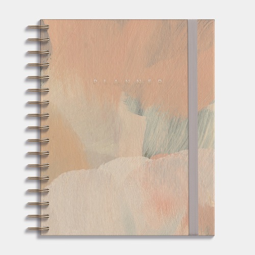 Planner Undated 25/26 Verfstructuur Aardetinten