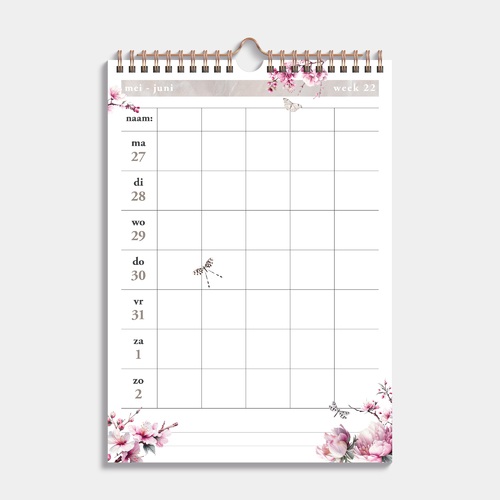 Fam. Planner Spiraal D2 24/25