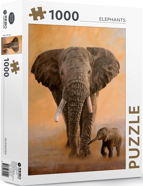 Elephants (1000 Stukjes)