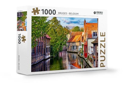 Rebo legpuzzel 1000 stukjes - Bruges - Belgium