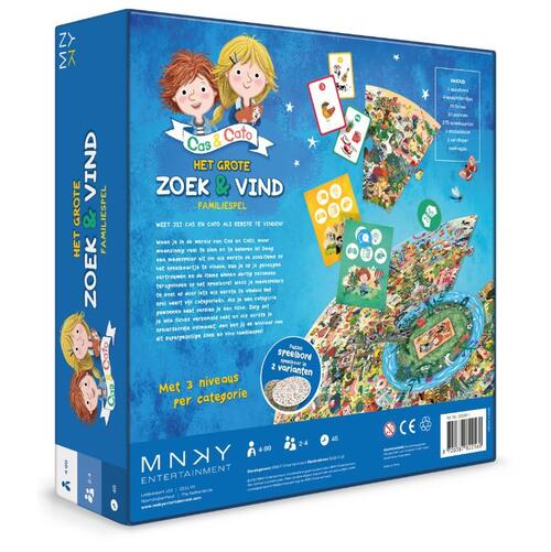 Cas & Cato - Het grote zoek & vind familiespel