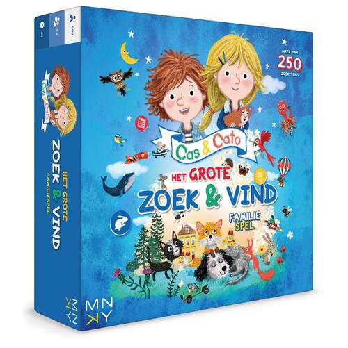 Cas & Cato - Het grote zoek & vind familiespel